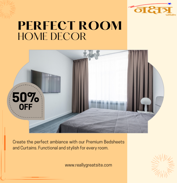 create the perfect ambiance with our premium bedsheets and curtains. functional and stylish for every room.